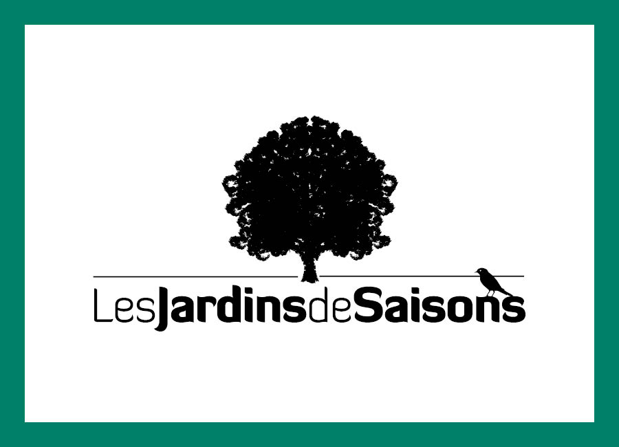 Les Jardins de Saisons - Création du logo de ce jardinier paysagiste